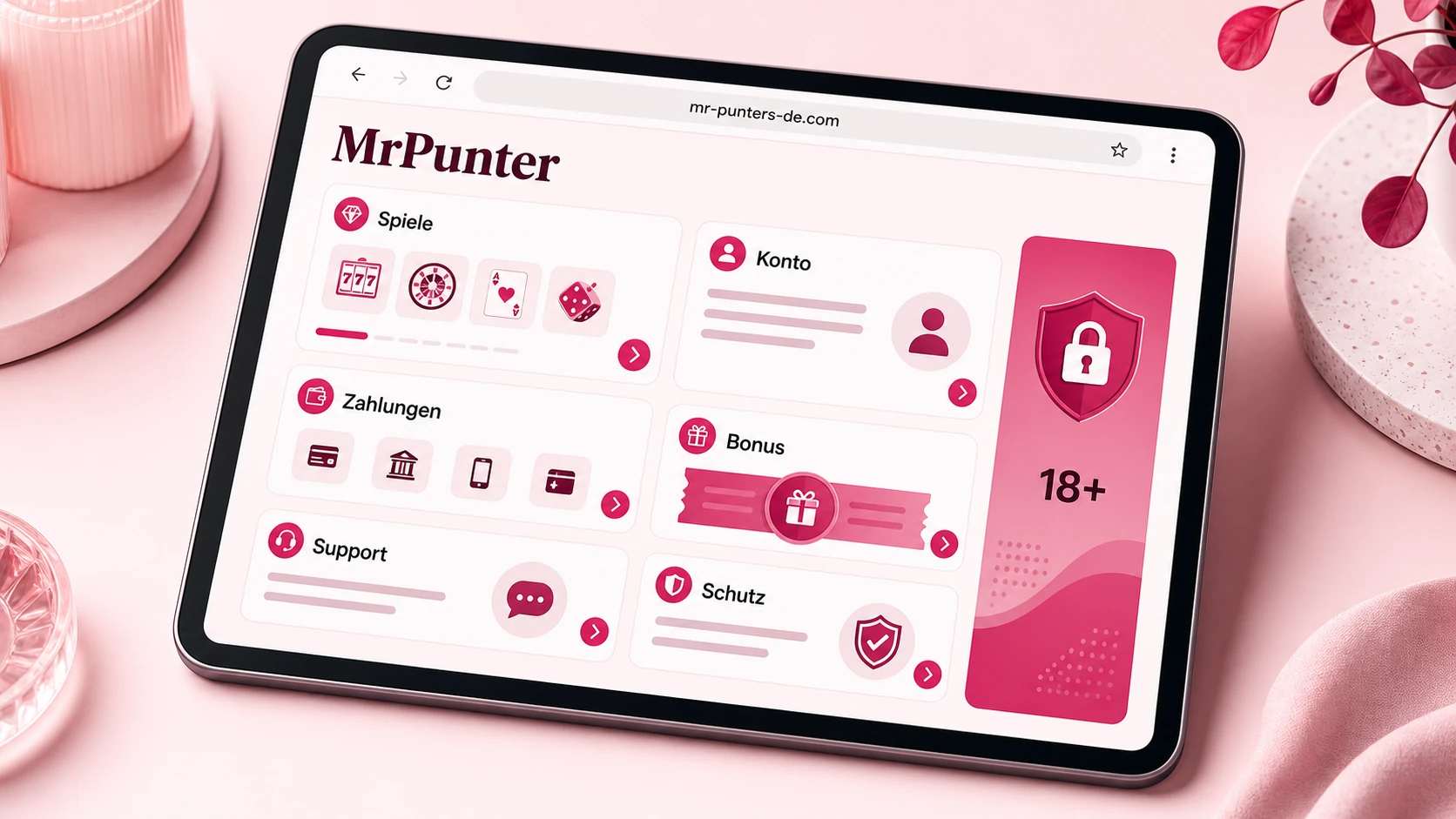 Funktionen der MrPunter App