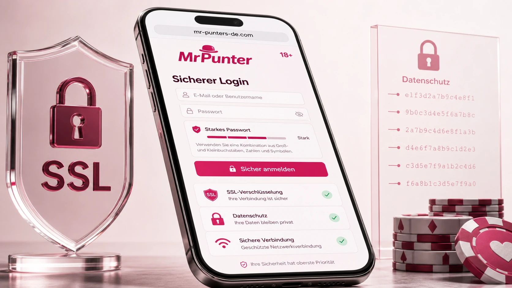 Sicherheit der MrPunter App